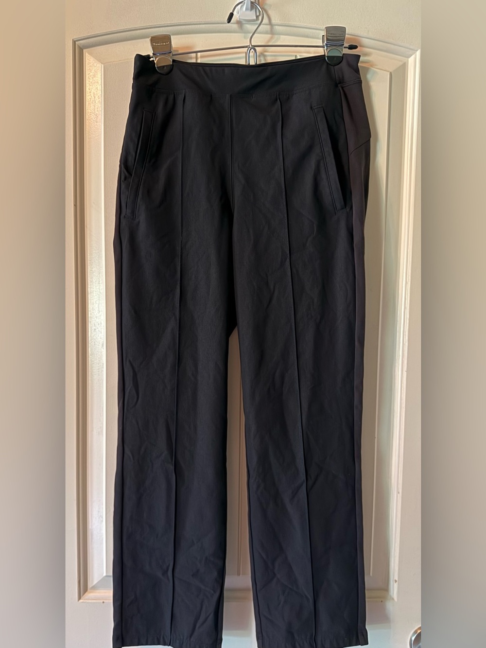 Athleta Black Venice Pintuck Pants